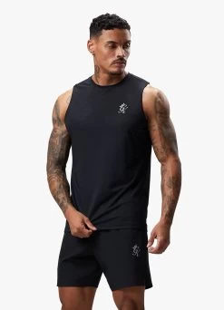 Gym King Energy Vest - Black -Fit Wear Shop vest 01ae2d59 366d 4ea5 8958 7f3a67d4a5c2